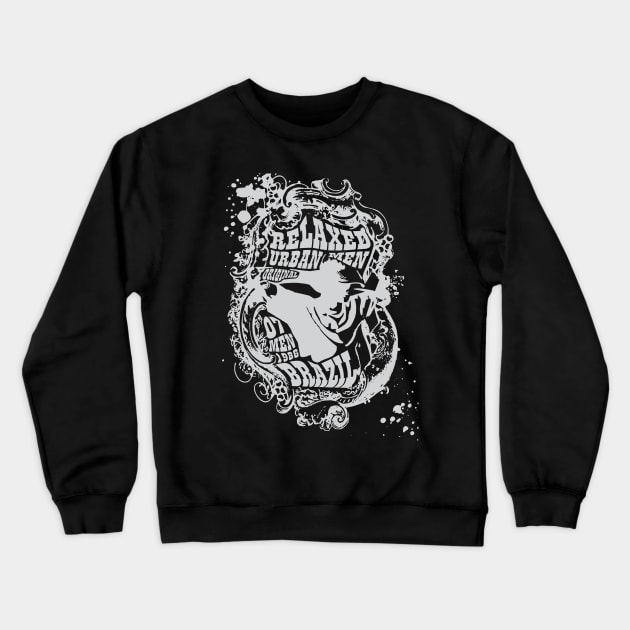 man relaxing Crewneck Sweatshirt by Realce art